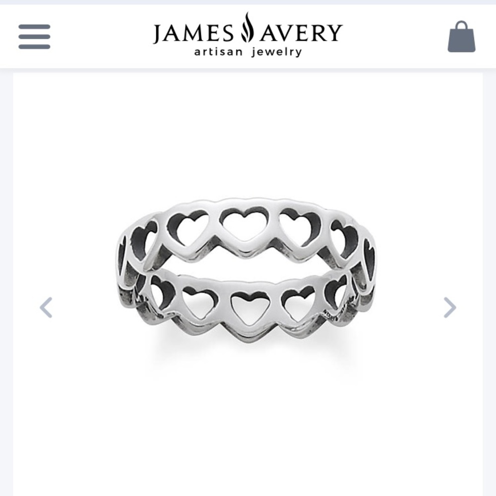 James Avery Tiny Hearts Band